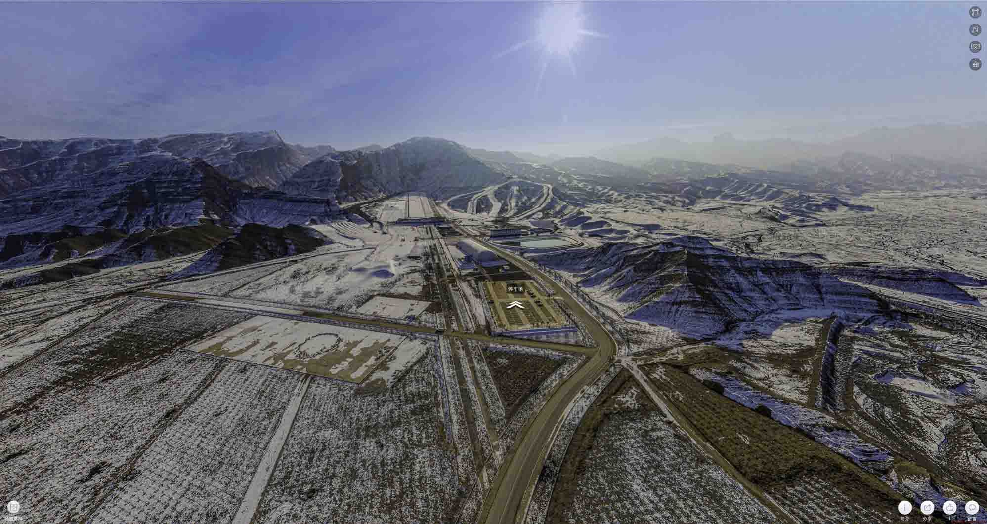 东乡720全景技术：开启全方位视觉新纪元——在手绘地图中的应用探索